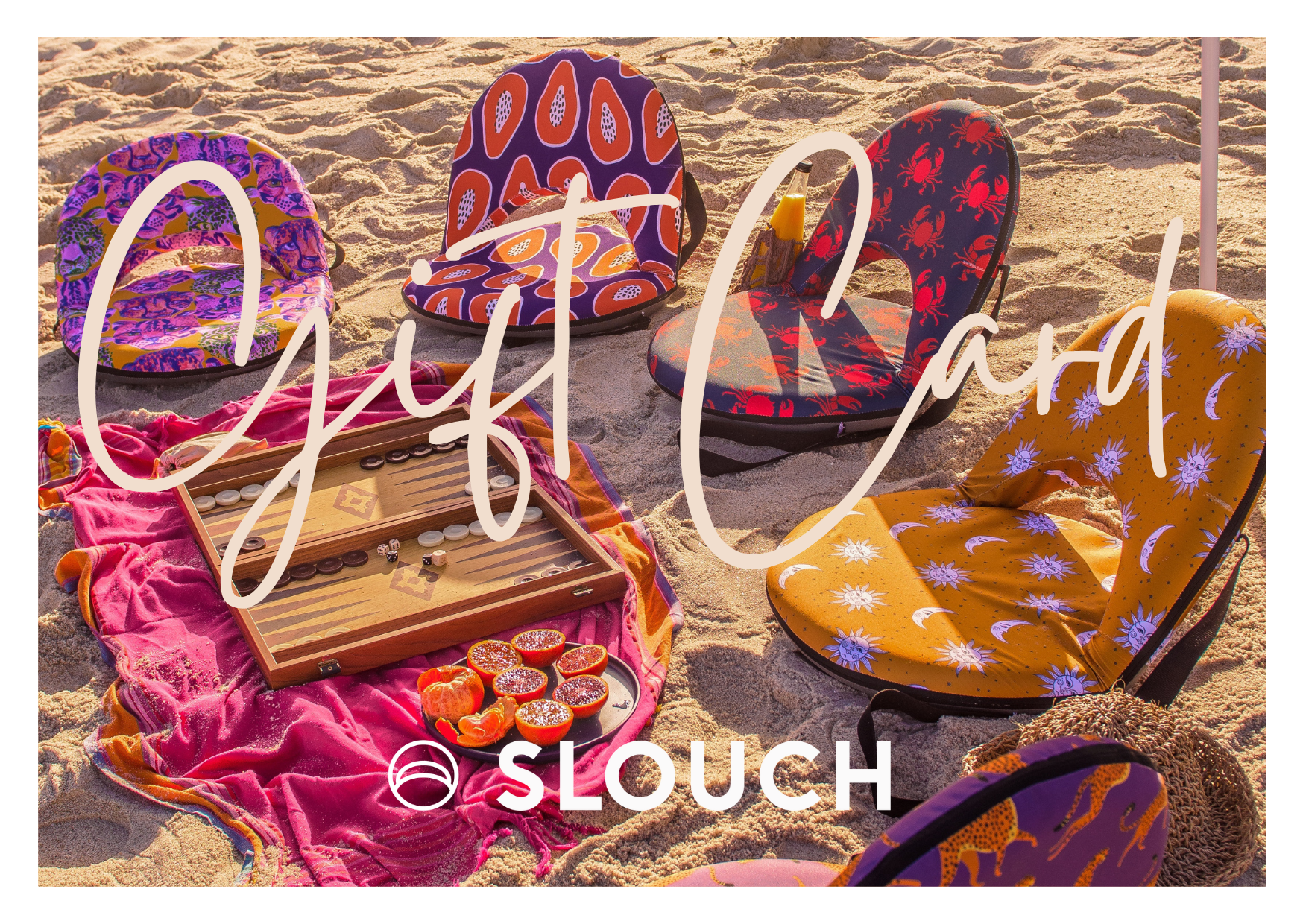 Slouch Gift Card. Premium, lightweight floor chair gift card – Sit Slouch